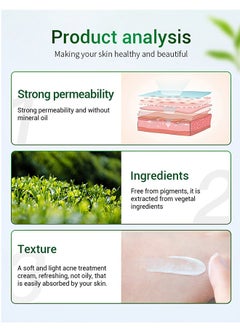 Breylee Acne Treatment Ceam Acne Removal Acne Pimple Repair Cream, Acne Spot Treatment for Face & Acne Dots, Natural Cystic Acne Treatment, For All Skin Types, 20g  - Image 5