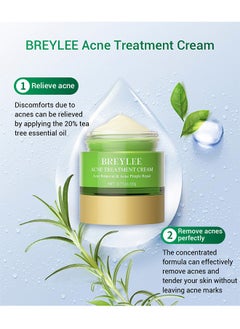 Breylee Acne Treatment Ceam Acne Removal Acne Pimple Repair Cream, Acne Spot Treatment for Face & Acne Dots, Natural Cystic Acne Treatment, For All Skin Types, 20g  - Image 4