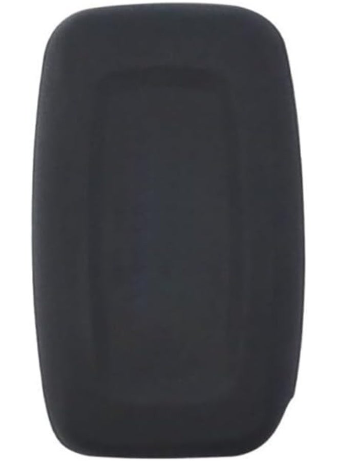 5 Button Silicone Key Shell Fob Cover Case for Land Rover LR2 LR4 Discovery Range Rover Sport Evoque, Remote Protection Case Black - Image 4