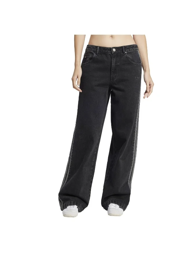 adidas Adidas Denim 3S Pant Black Jeans Pants For Women