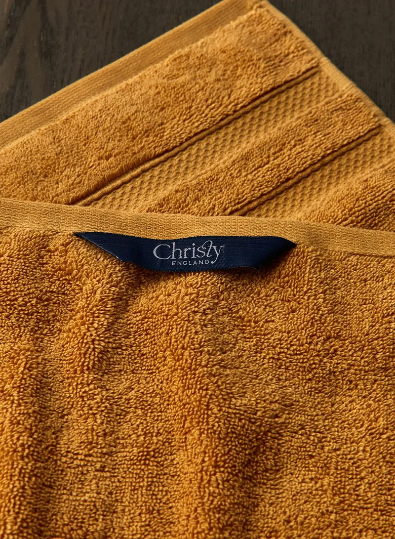 Christy Chroma Hand Towel In Yellow