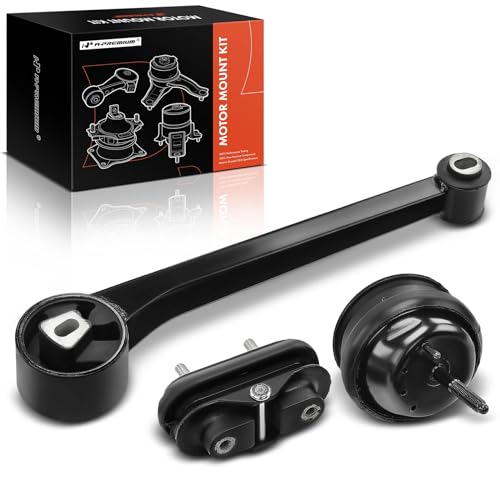 A-Premium 3PCS Engine Motor Mount and Transmission Mount and Torque Strut Mount Kit Compatible with Buick Lucerne 2006-2011 4.6L & Cadillac DTS 2006-2011 4.6L, Automatic Transmission - Image 1