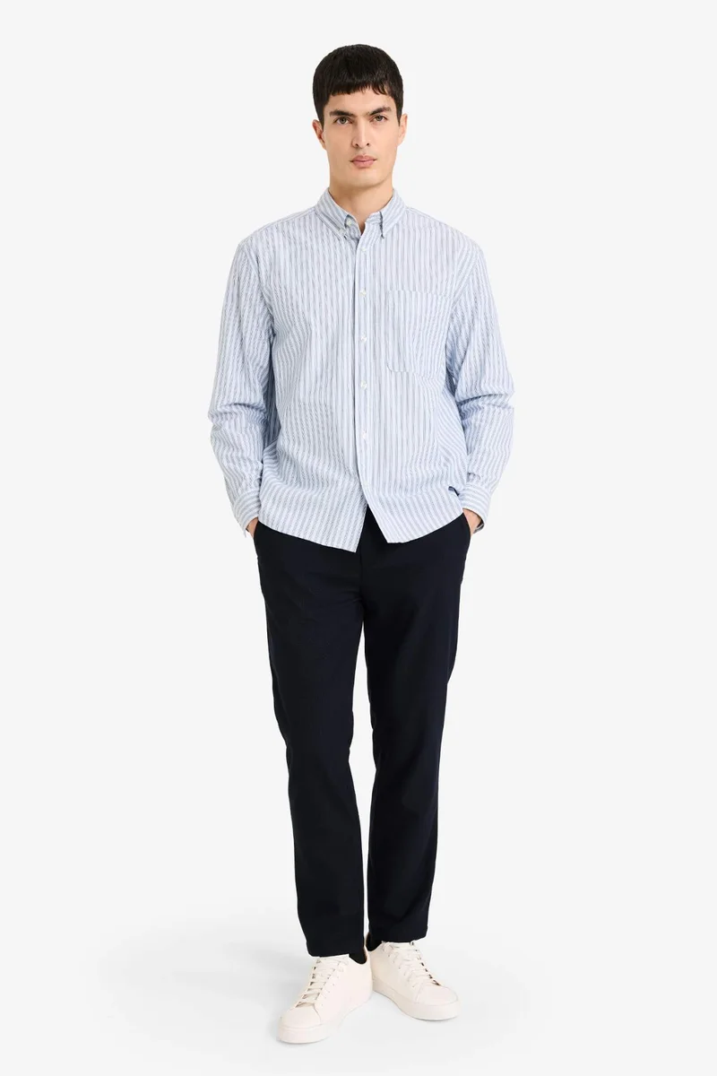 ديفاكتو Relax Fit Cotton Shirt