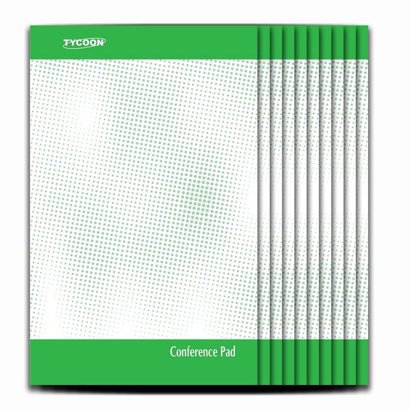 Trison Tycoon Conference Pad | 20 pages | Ruled | Optic white paper | 8.5x5 inches | Pack of 30 - Image 1