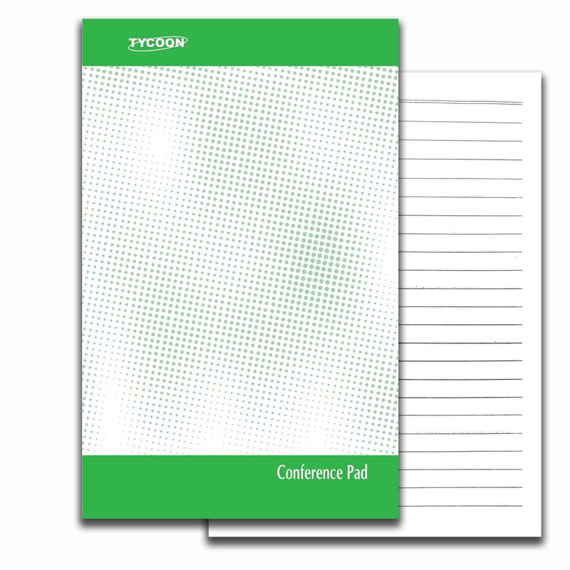 Trison Tycoon Conference Pad | 20 pages | Ruled | Optic white paper | 8.5x5 inches | Pack of 30 - Image 3