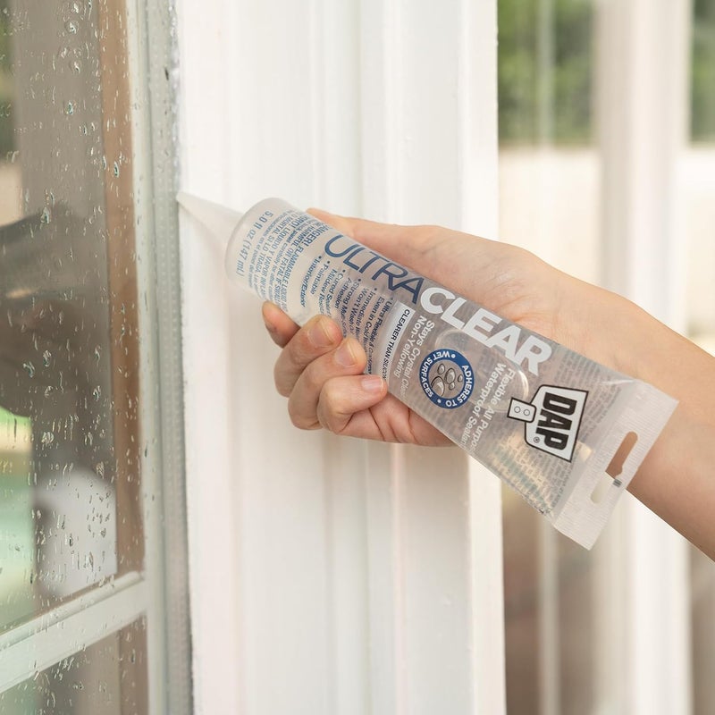 Dap 18387 - Clear General Purpose Flexible Waterproof Sealant 147ml - Image 4