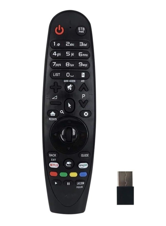 Replacement Magic Remote for LG 4K UHD Smart TVs – with Voice, Infrared, and Netflix Buttons
