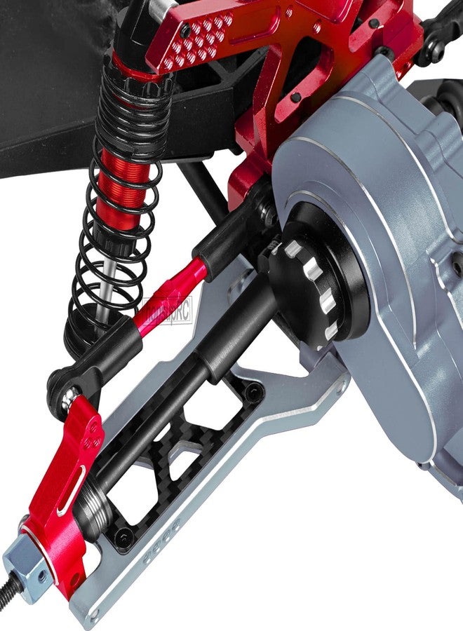 hopsupRC RC Adjustable Turnbuckles Upgrades Part for 1/10 Slash/Rustler/Stampede/Bandit VXL 2WD, Adjustable Turnbuckles Camber Links Toe Link,Red（7PCS - Image 4