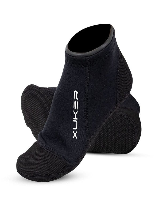 XUKER Neoprene Water Socks 3mm, Sand Proof Beach Volleyball Socks Diving Socks for Outdoor Water Sports - Image 1