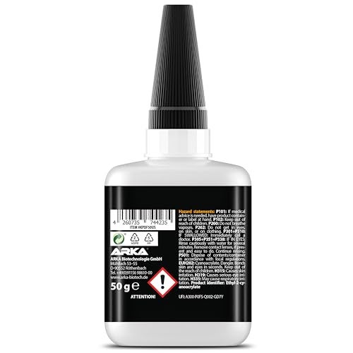 KRAFTPROTZ Superglue Thin Liquid XXL Value Size 1.76oz – Capillary Action Adhesive for Tight Cracks – Fast Wicking for Plastic, Wood & Metal – Ultra Clear Industrial Bond - Image 2