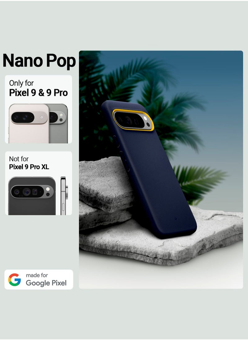 Caseology Nano Pop Google Pixel 9 Case / Pixel 9 PRO Case Cover (2024) Mil Grade - Blueberry Navy  - Image 2