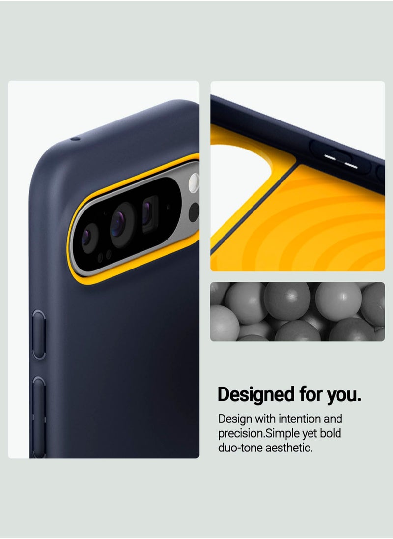 Caseology Nano Pop Google Pixel 9 Case / Pixel 9 PRO Case Cover (2024) Mil Grade - Blueberry Navy  - Image 3