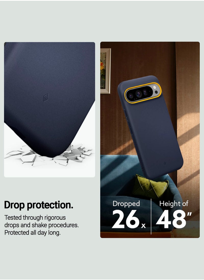 Caseology Nano Pop Google Pixel 9 Case / Pixel 9 PRO Case Cover (2024) Mil Grade - Blueberry Navy  - Image 4