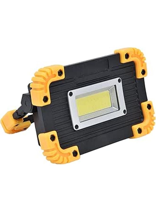 Portable LED Work Light Adjustable Bright White Flood Light for Outdoor Camping Emergency - Image 1