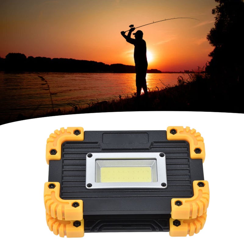 Portable LED Work Light Adjustable Bright White Flood Light for Outdoor Camping Emergency - Image 4