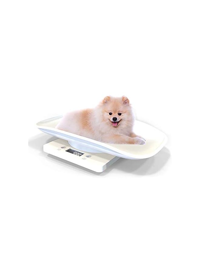 promass Small Pet Scale Digital Portable Dog Cat Scale Electronic Kitchen Food Scale with LCD Display - Image 2