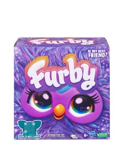 Furby Furby Purple, 15 Fashion Accessories, Interactive Plush Toys for 6 Year Old Girls & Boys & Up, Voice Activated Animatronic  - Image 2