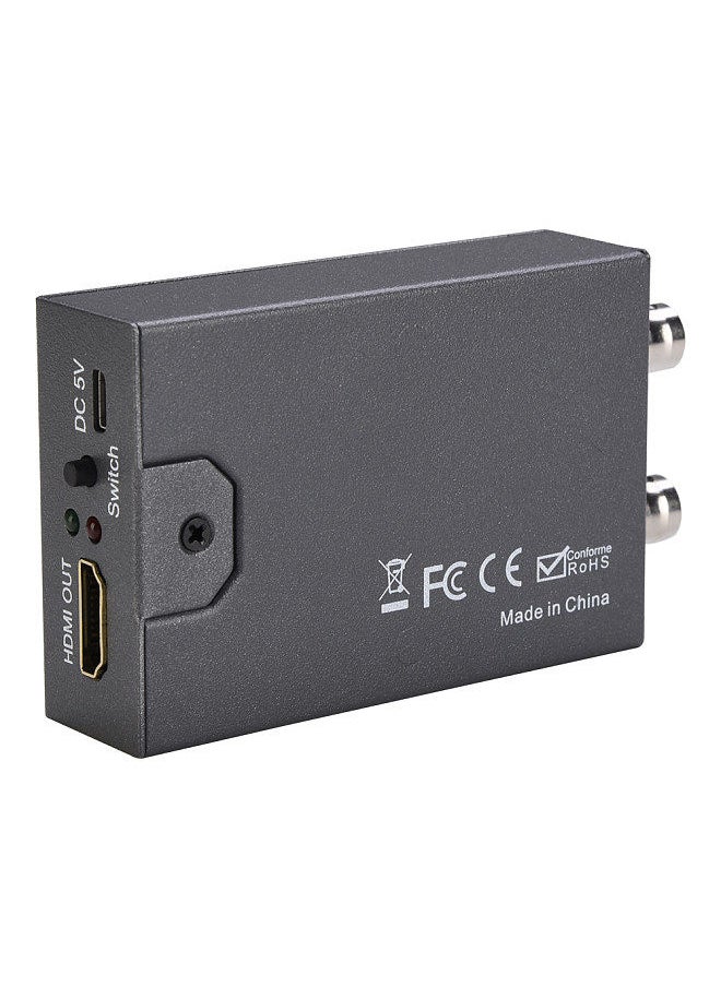 4-in-1 TVI/CVI/AHD/CVBS to HD Converter Support 720P/1080P HD Output for Security Monitoring Home Monitoring Traffic Monitoring