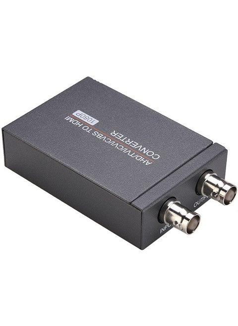 4-in-1 TVI/CVI/AHD/CVBS to HD Converter Support 720P/1080P HD Output for Security Monitoring Home Monitoring Traffic Monitoring