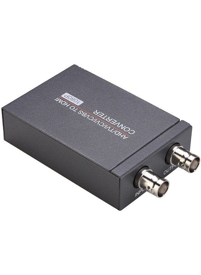 4-in-1 TVI/CVI/AHD/CVBS to HD Converter Support 720P/1080P HD Output for Security Monitoring Home Monitoring Traffic Monitoring