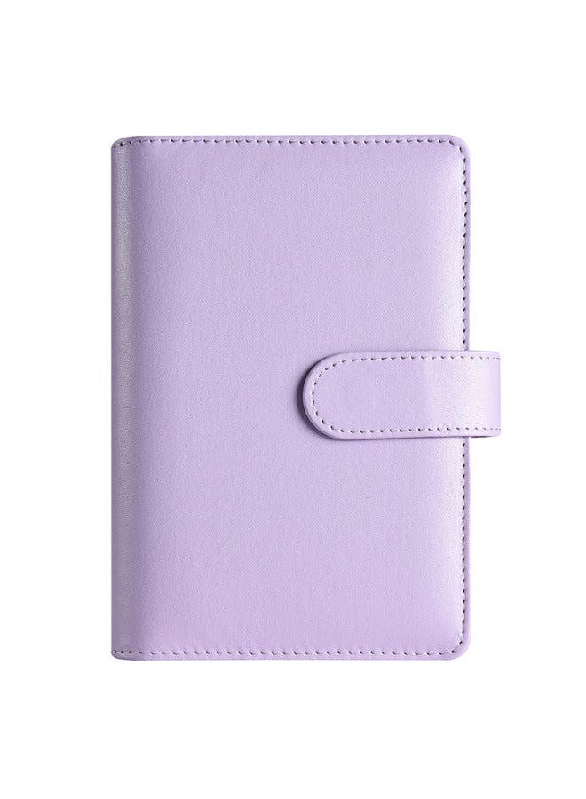 Start A6 Binder Creative Notebook Zipper Bag Macaron Pu Leather Loose-leaf Book Cash Budget Hand Book - Image 1