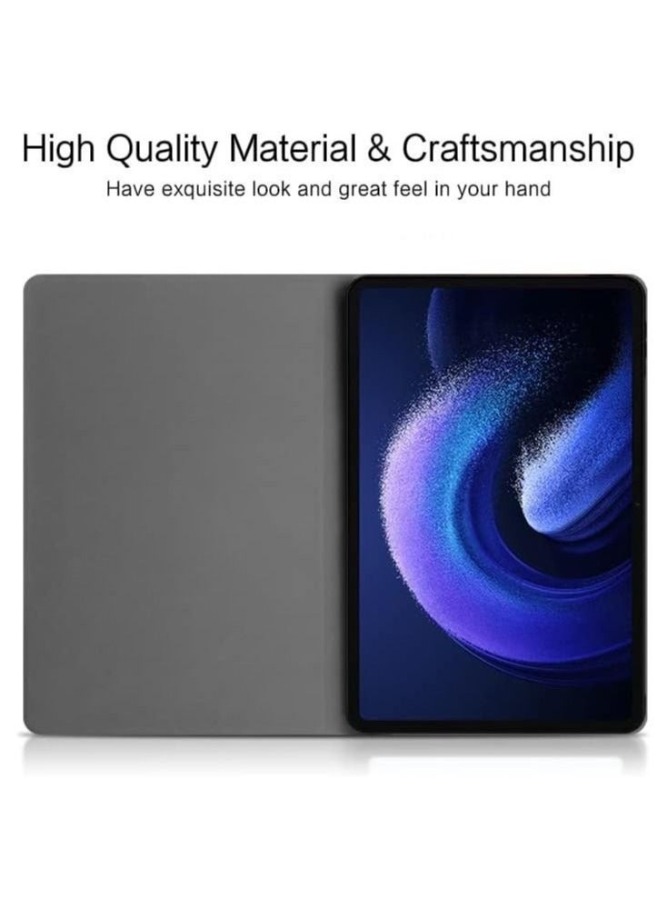 حافظة لهاتف Xiaomi Pad 6 /Pad 6 Pro 11 بوصة فاخرة من جلد البولي يوريثان قابلة للطي غطاء مغناطيسي لهاتف Mi Pad 6/ Pad 6 Pro 2023 - Image 3