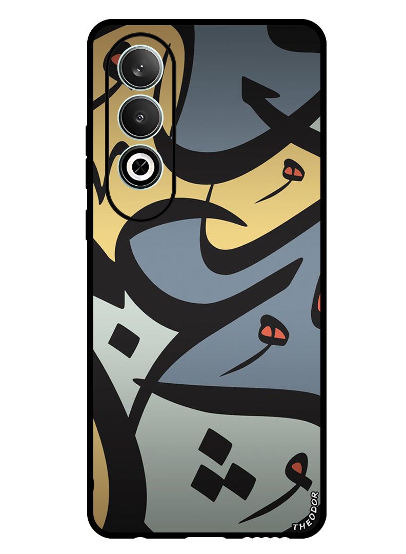 Theodor Protective Case Anti Scratch Shock Proof Bumper Cover For OnePlus Nord CE 4 Caligraphy 1 - Image 1