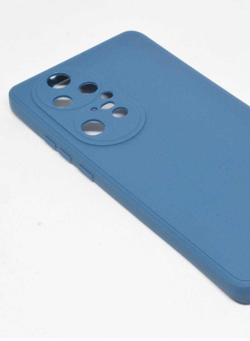 BORTONY Huawei P50 Pro Case Liquid Slim Fit Soft Flexible Silicone Camera Protective Cover - Image 2