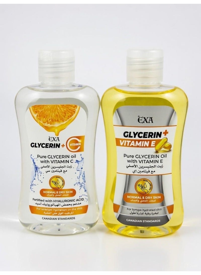 EXA A blend of glycerin oil, vitamin C, and vitamin E oil. - Image 1