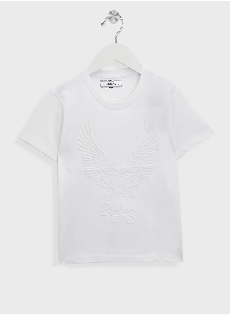 Ripples Boys Half Sleeves T-shirts