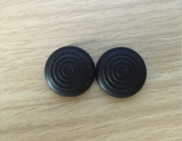 Ambertown Analog Silicone Thumb Stick Grip Joystick Caps Cover for PS4 PS3 Xbox 360 Xbox One Game Controllers (Black) - Image 1