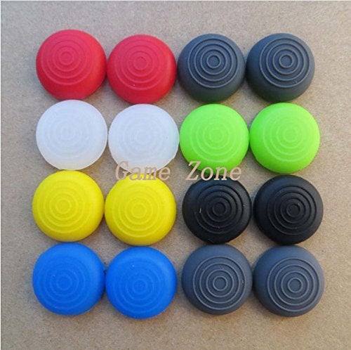 Ambertown Analog Silicone Thumb Stick Grip Joystick Caps Cover for PS4 PS3 Xbox 360 Xbox One Game Controllers (Black) - Image 5