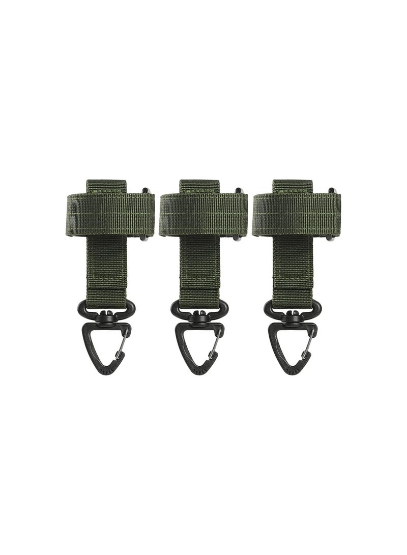 GGOOT 3Pcs Camping Molle Straps Multifunctional Glove Leashes Convenient Glove Holders  - Image 1