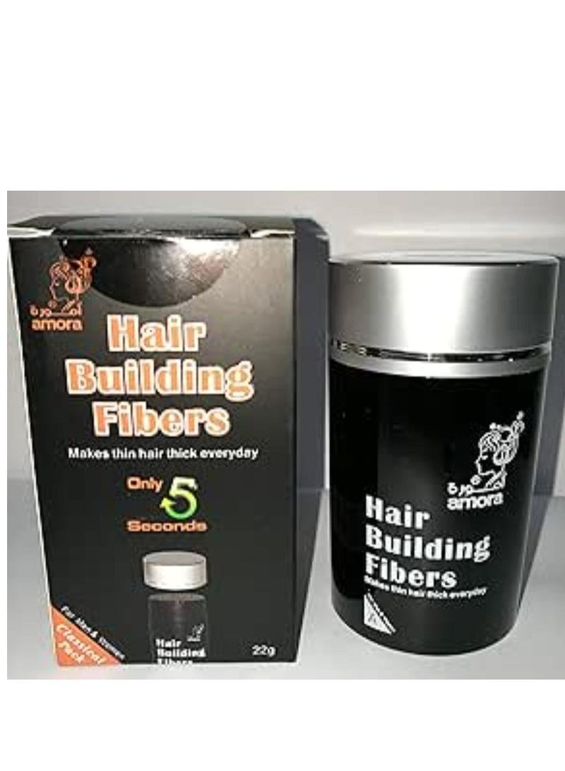 Hair Building Fibers Dark Brown 22g