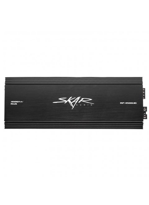 Skar Audio RP-4500.1D Monoblock Class D MOSFET Amplifier with Remote Subwoofer Level Control, 4500W