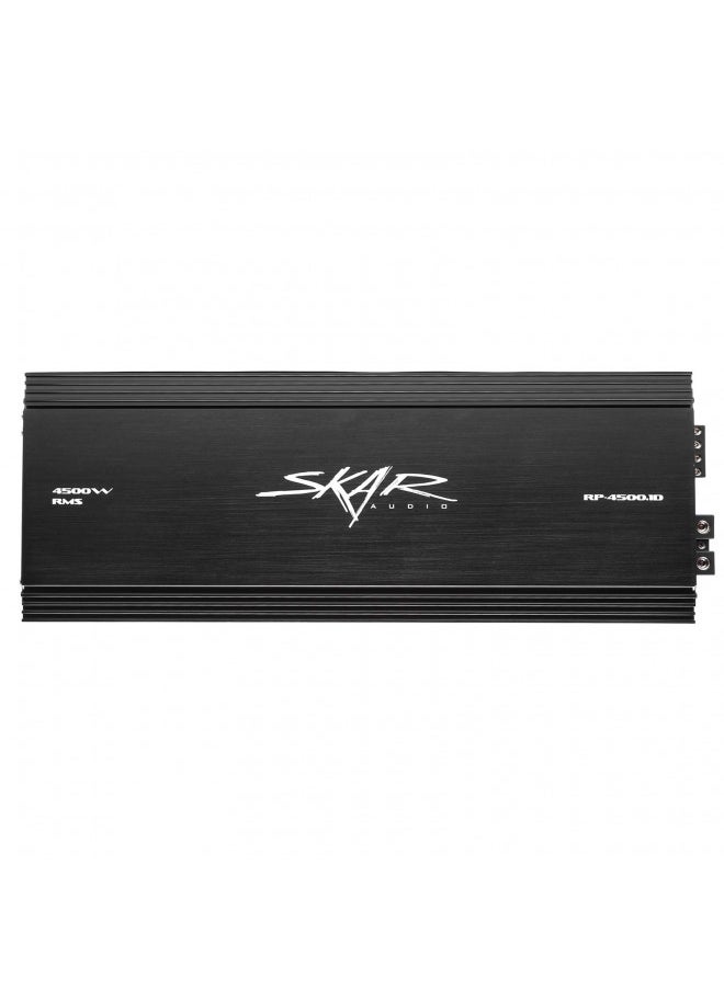 SKAR AUDIO - Skar Audio RP-4500.1D Monoblock Class D MOSFET Amplifier with Remote Subwoofer Level Control, 4500W - Image 1