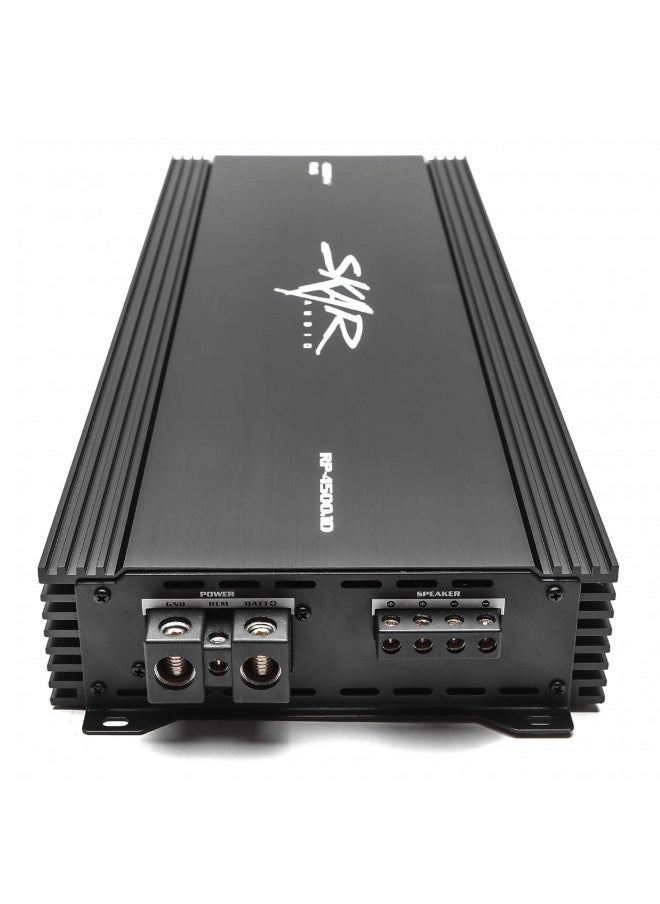 SKAR AUDIO - Skar Audio RP-4500.1D Monoblock Class D MOSFET Amplifier with Remote Subwoofer Level Control, 4500W - Image 1