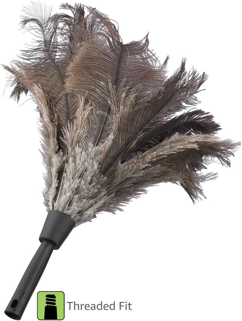 Unger Ostrich Feather Duster 18" - Black - Image 4