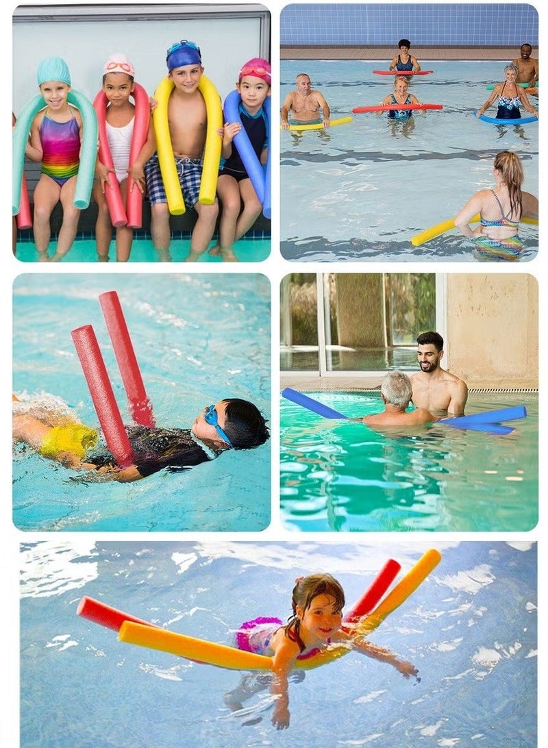 SPORT Foam Swim Noodles, Stay Afloat, Improve Technique, and Have Fun in the Water with Our Durable and Versatile Swim Aids Pool Floats - Image 2