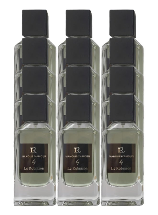 Le Robinson 12 Pieces Manque D'Amour Le Robinson Perfume For Men 100ml EDP - Image 1