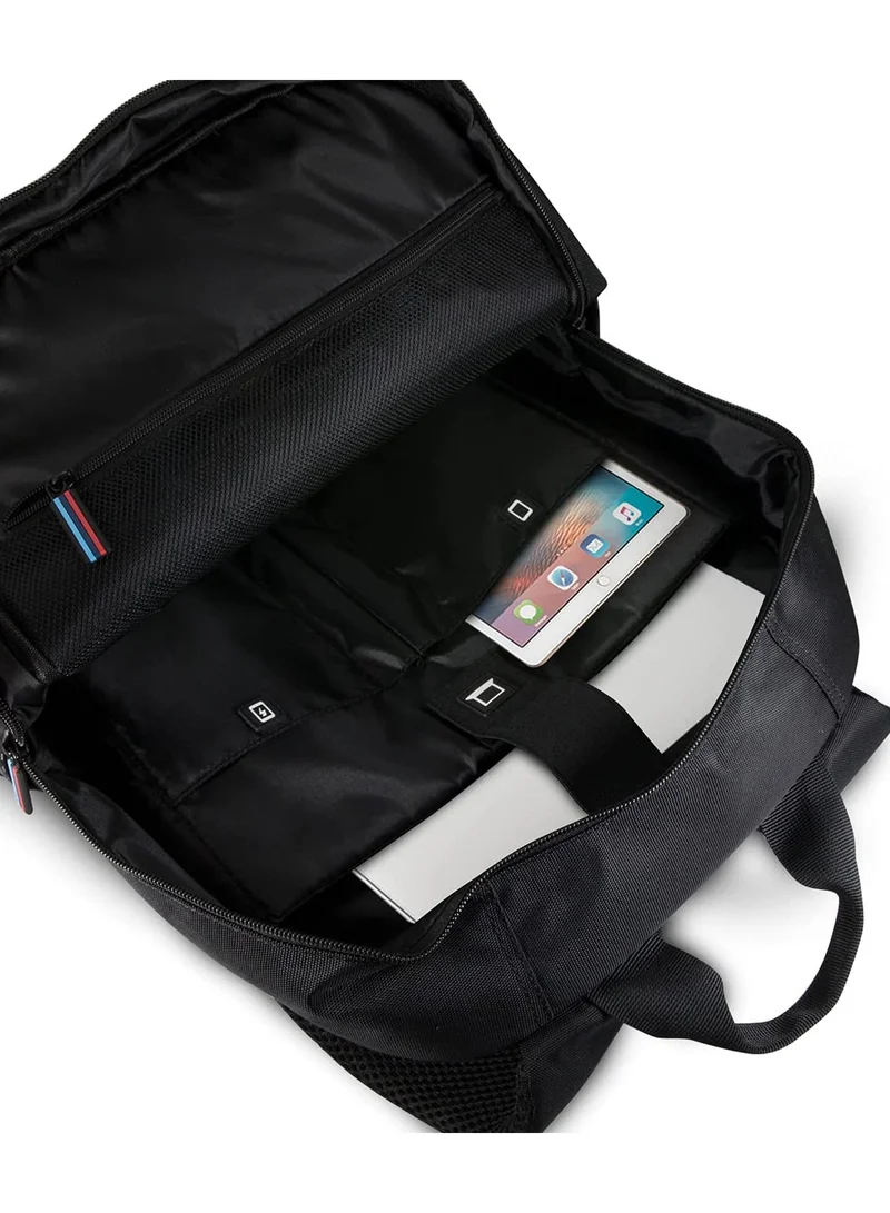 BMW  Compact Carbon TriColor Computer BackPack 15" ( Simplified Version ) - Black  | Best Price UAE
