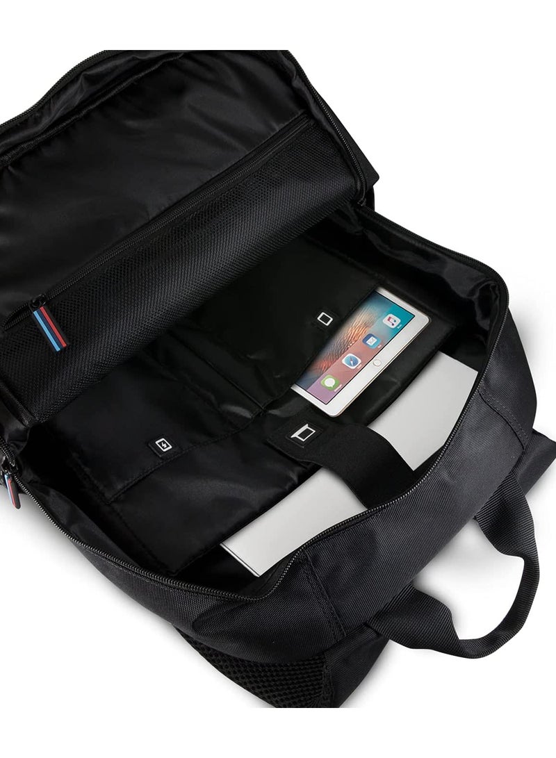 بي إم دبليو حقيبة ظهر كمبيوتر مدمجة من الكربون ثلاثي الألوان مقاس 15 بوصة (نسخة مبسطة) - أسود - Image 4