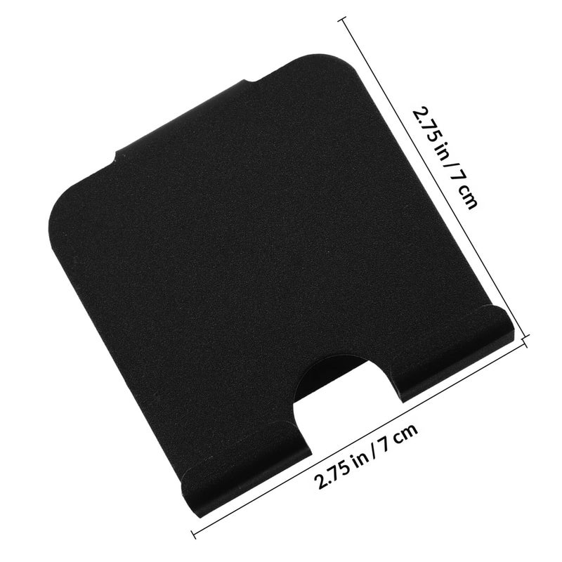 Black Metal Phone Stand Holder Multi Functional For Desk Home Office Use - Image 3