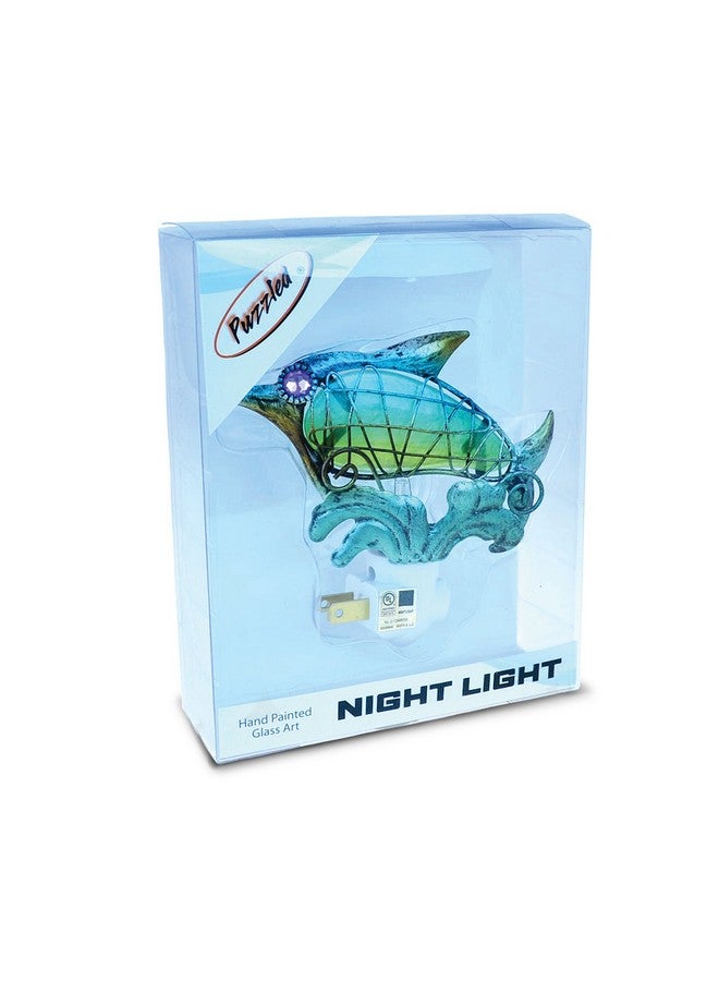 Puzzled Night Light Sea Turtle and Dolphin - Image 5