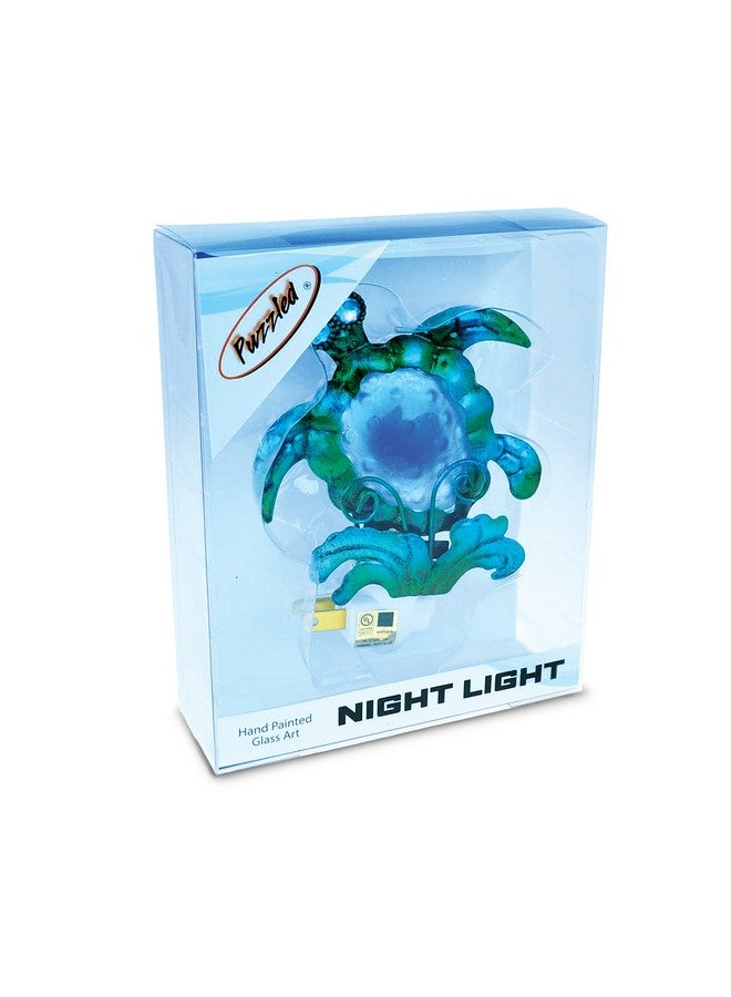 Puzzled Night Light Sea Turtle and Dolphin - Image 3