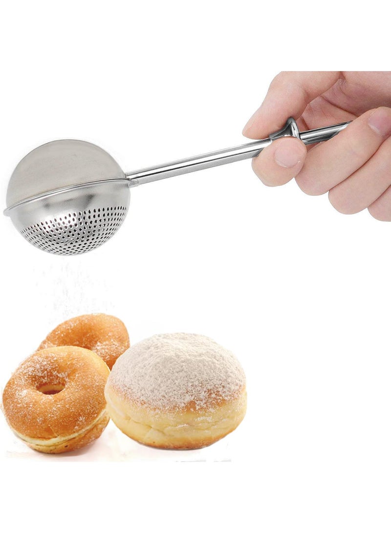 Sweet seven Effortless Flour Duster for Baking - One-Handed 304 Stainless Steel Shaker. Dust with Ease, Even. Flour Sifter Alternative. Elegant Gift.  - Image 1