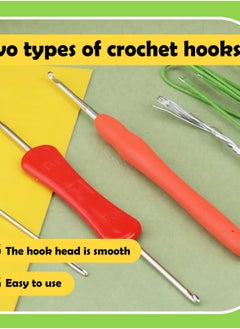 Excefore Crochet Kits for Beginners Adults, Complete Crochet Set with Potted Animals, Yarn, Hooks, and Instructions - Perfect Beginner Knitting Kit for Adults - Elephant Design  - Image 4