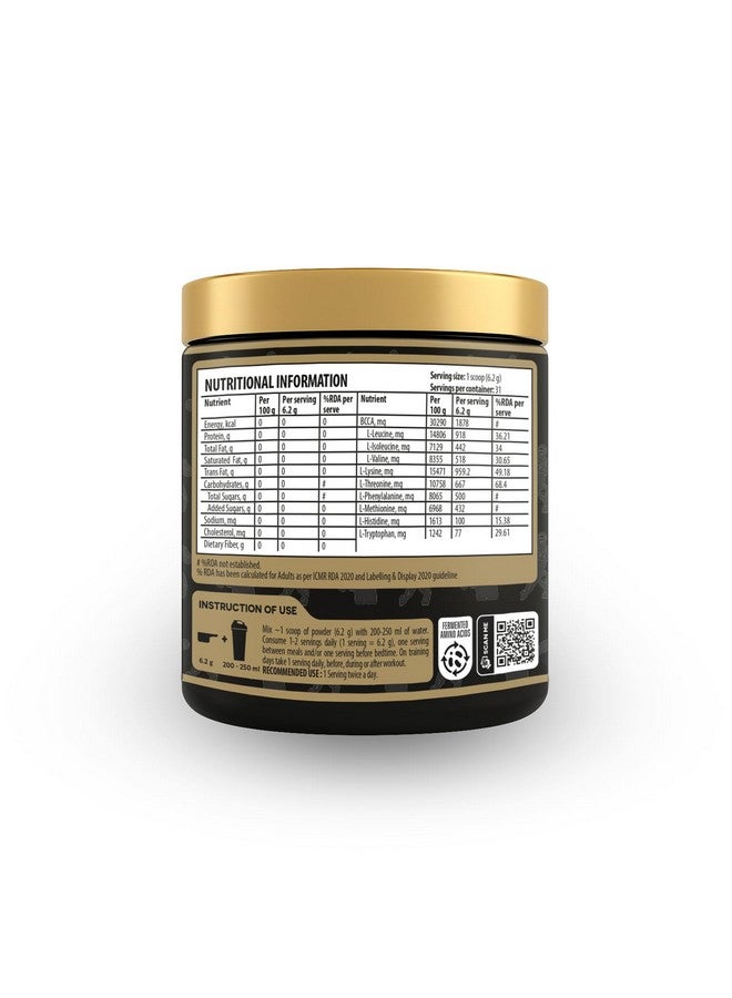 KEVIN LEVRONE كيفن ليفرون EAA بنكهة فواكه البونش، أحماض أمينية أساسية مع مكمل غذائي BCAA، 195 جرام - Image 2