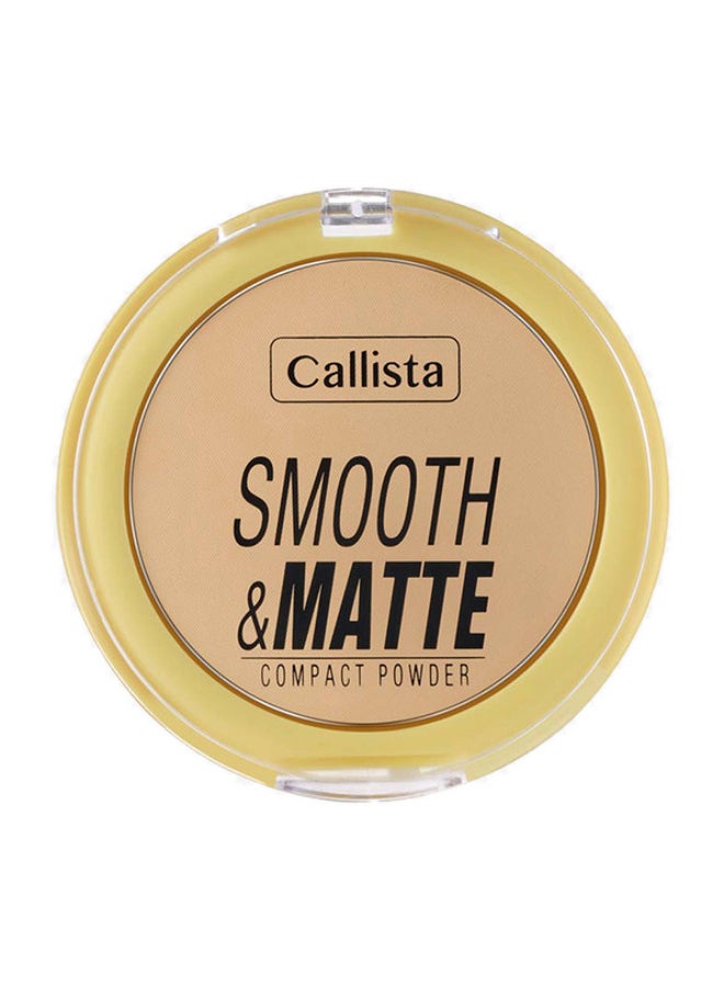 كاليستا - بودرة مضغوطة سموث آند مات 10 - - بيج طبيعي - Image 1