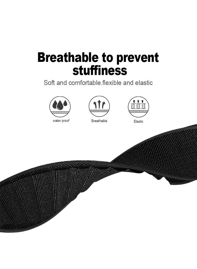 ترامكس حزام حلقة جبال الألب متوافق مع حزام حلقة جبال الألب المتوافق مع WHOOP 4.0 - حزام نايلون نايلون ناعم قابل للتنفس بديل لحزام Whoop 4.0، تصميم خفيف الوزن قابل للتعديل - Image 5